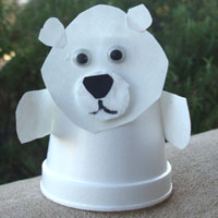 Craft Ideas Construction Paper on Polar Bear Craft