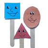 Shapes puppets
