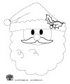 Santa tracing worksheet