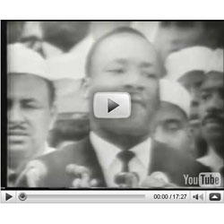 Martin Luther King I have a dream speech video