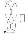 Envelope bunny pattern