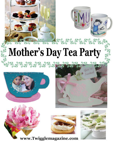 Mother's Day Tea Party ideas from KidsSoup