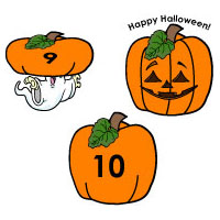 Count down to Halloween craft