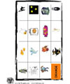 free kids Halloween bingo game