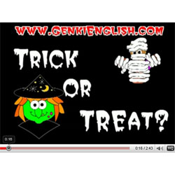 Halloween kid song and video