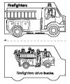 Fire truck booklet to make